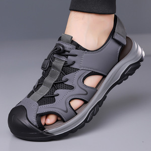 Sandalias de malla transpirable para hombre, para verano, senderismo, deporte, ligeras, informales, para adultos - Product Image 1
