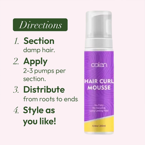 <span class=keywords><strong>Mousse</strong></span> per <span class=keywords><strong>Capelli</strong></span> Ricci OALEN a Marchio Privato, Tenuta Forte, Non si Trasforma Facilmente in Acqua - Product Image 6