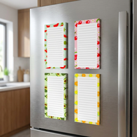 Bloc-notes magnétique coloré, finition mate de qualité supérieure pour la personnalisation, bloc-notes artistique polyvalent pour les cadeaux promotionnels lors des salons professionnels