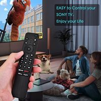 Télécommande vocale compatible avec les téléviseurs intelligents : Utilisable pour Sony Bravia OLED 4K 8K Ultra HD (2019-2025)