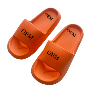 Yüksek kaliteli ev kadın rahat kırmızı renk terlik taban moda plaj terlikleri EVA kaymaz slaytlar terlik ucuz OEM - Product Image 3