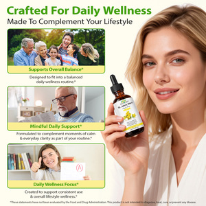 SOLOTREE 60ml Natural Vegan <strong>St</strong> <strong>Johns</strong> <strong>Wort</strong> Tincture Mood Support Relaxing <strong>St</strong>. <strong>John's</strong> <strong>Wort</strong> Liquid Drops Supplement For Men &amp; Women - Product Image 2