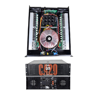 Amplificateurs de puissance professionnels CA+20 3U Classe H 2 canaux 1450w Pro Audio Meness Pcb Stage Master