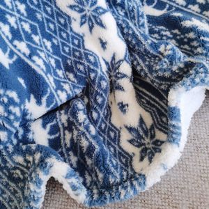 Ready to Ship Sherpa Fleece <strong>Throw</strong> Blanket Super Soft Cozy <strong>Christmas</strong> <strong>Throw</strong> for Winter Couch Bed Sofa - Product Image 5