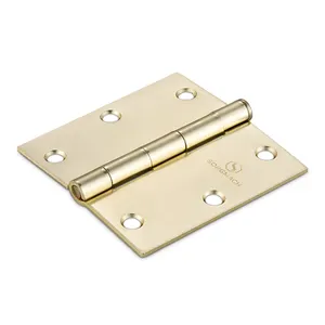 Hinges 2023 Hotsale Steel Square Corner Exterior Full Mortise Ball Bearing Security Door Hinges