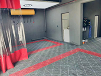 Bordures pour carreaux de sol de garage, pièces de bordure emboîtables