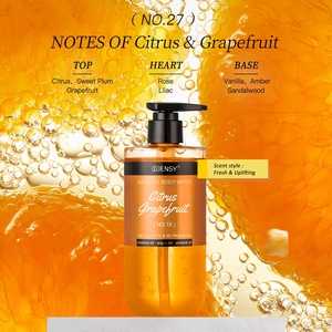 Gel de Ducha Perfumado y Blanqueador con Colágeno Cítrico Natural, Coco y Vitamina C Orgánica, Hidratante e Iluminador, Marca Privada - Product Image 5