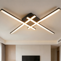 Plafonnier LED Minimaliste en Acrylique, Lampe de Plafond Moderne pour Salon, Chambre à Coucher, Éclairage Intérieur, Luminaire Décoratif