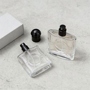 Factory Price Stock Black Style Perfume <b>Bottles</b> Glass Crimp Press <b>Spray</b> Refillable <b>Empty</b> Portable Split Containers Low Order - Product Image 2