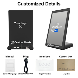 8 بوصة IPS شاشة تعمل باللمس سطح المكتب لوحة صورة على شكل L مع ذاكرة 2GB RJ45 المنفذ التسلسلي NFC نقاط العرض-للفنادق - Product Image 5
