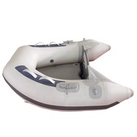 Bateau pneumatique pliable en aluminium de 1,5 m pour petits bateaux