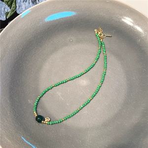 Nuevo Collar de Moda para Mujer, Hecho a Mano, con Cuentas Facetadas Coloridas, Cadena con Colgante de Bola Redonda, Gargantilla para Chicas, Regalo de Cumpleaños - Product Image 6