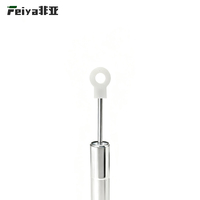 Amortisseur hydraulique à tige télescopique - Fermeture douce insonorisée pour couvercles de poubelles