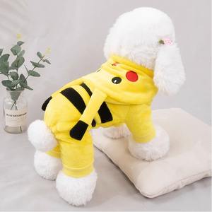 Vente chaude, design créatif, vêtements d'hiver chauds pour chat et chien, tenue de transformation <span class=keywords><strong>Pikachu</strong></span>, vêtements pour chien pour l'automne et l'hiver - Product Image 6