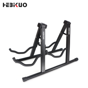 HEBIKUO Professionele opvouwbare 2-positie gitaarstandaard Duurzame ijzeren standaard voor snaarinstrumenten - Product Image 1