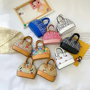 Dompet Koin Mini untuk Anak-anak, Tas Dompet Selempang untuk Gadis Kecil, Tas Tangan Desainer Mewah, Laris