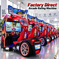 Simulateur de course automobile Cruisin Blast avec écran LCD de 42 pouces, machine de jeu d'arcade à monnayeur