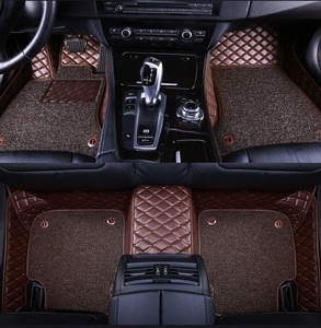 Alfombrillas de coche de cuero genuino de lujo para negocios, resistentes a las manchas, lavables, antideslizantes, para sedanes. - Product Image 2