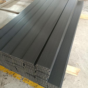 Clôture de jardin en aluminium composite étanche pour l'extérieur, panneau de grain de <span class=keywords><strong>bois</strong></span> gaufré 3D, <span class=keywords><strong>poteau</strong></span> en aluminium de <span class=keywords><strong>2m</strong></span>, clôture en relief 3D de la Chine - Product Image 6