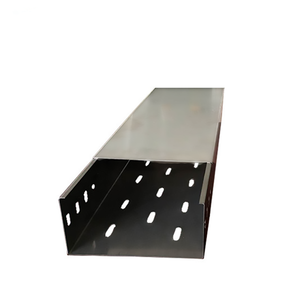 छिद्रित केबल ट्रे स्टेनलेस स्टील जस्ती एल्यूमीनियम धातु हवादार निविड़ अंधकार केबल ट्रे - Product Image 6