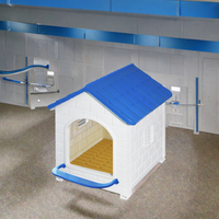 Vente chaude aux États-Unis, maison pour animaux de compagnie écologique, petite et ronde, poulailler pour plusieurs poulets, salon intérieur, plastique, toutes saisons