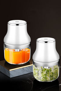 Vente en gros Syh223 Mini hachoir à ail portable sans fil, machine à broyer la viande et les légumes - Product Image 6