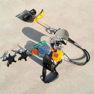 Débroussailleuse à essence portable, machine de coupe pour l'agriculture, tondeuse à <span class=keywords><strong>gazon</strong></span> pour le désherbage - Product Image 6
