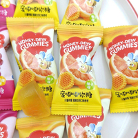 Penjualan Grosir Panas 200g Permen Jeli Midudu Rasa Anggur Merah & Pomelo, Permen Jeli Lembut Kenyal, Camilan Buah, Supplier