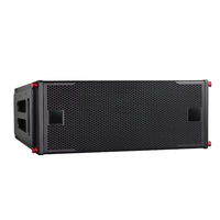 Sistem Audio Speaker Amplifier Profesional LS210 Double 10-inci Neodymium Metal Linear Array Tahan Air 800W
