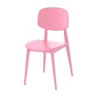 Chaise en plastique d'approvisionnement d'usine chaises en plastique colorées design moderne pile en plastique PP ensembles de chaises de restauration pour cafés et restaurants