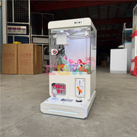 Mini machine à griffes commerciale couleur unie, machine à griffes en métal pour événements, petite machine à prix d'arcade pour la promotion