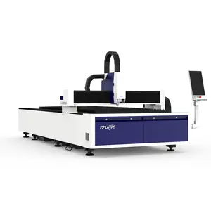 Máquina de corte a laser da fibra do preço razoável, 2000w para venda 1530*3050mm área de corte japonesa fuji servo motor 500w-2000w 80 m/min