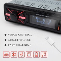 Reproductor MP3 para Coche de Bajo Precio 950 con Panel Fijo 7388ic, Estéreo de Coche Manos Libres Inalámbrico de 1 Din