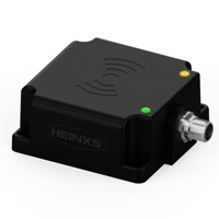 Lector RFID de Alta Frecuencia HEINXS HRF2-C01, Salida PNP/NPN, DC24V, Soporte de Acero Inoxidable y ABS, Automatización Industrial