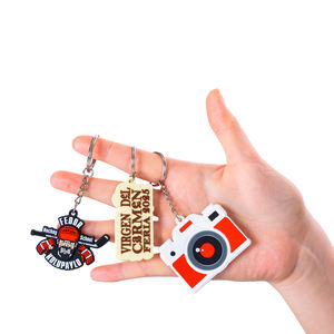 Gantungan Kunci Kreatif Desain Anjing 2D/3D PVC Karet Lunak Personalisasi Ramah Lingkungan Buat Logo Anda Sendiri Hadiah Promosi Kustom - Product Image 2