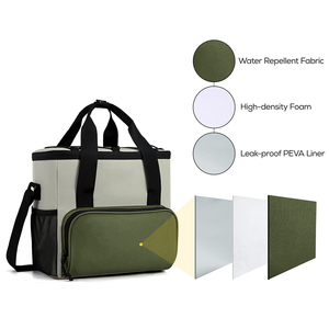 <span class=keywords><strong>Sac</strong></span> isotherme de pique-nique portable OEM ODM personnalisé avec logo, grande capacité, étanche, <span class=keywords><strong>pour</strong></span> le transport de vin, de boissons et d'aliments - Product Image 5