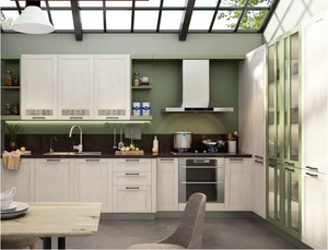 Armoires de cuisine modulaires en bois mélaminé Sanpotova - Product Image 2