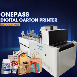 <span class=keywords><strong>Imprimante</strong></span> numérique multifonctionnelle à passage unique pour l'impression sur carton, sacs en papier et papier kraft - Product Image 1