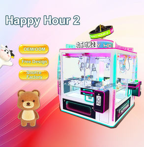 Máquina Expendedora de Regalos Comercial que Funciona con Monedas, Grúa de Garra y Atrapa Dulces para 4 Personas, Ideal para Bares y Reuniones Sociales - Product Image 2