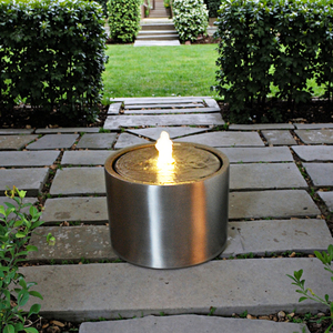 Ornements de jardin Fontaine <span class=keywords><strong>d</strong></span>'<span class=keywords><strong>eau</strong></span> en acier inoxydable Cascade 2025 Caractéristiques de l'<span class=keywords><strong>eau</strong></span> Idées Fontaine <span class=keywords><strong>d</strong></span>'<span class=keywords><strong>eau</strong></span> extérieure pour le jardin - Product Image 2