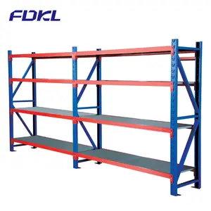 FDKL Customizable Medium Duty Metal Rack Storage Shelf Industrial Garage Warehouse Shelving