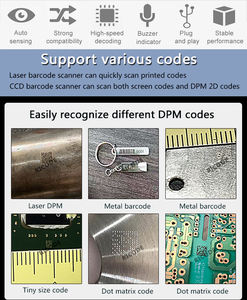 Lecteur de codes-barres portable industriel TH23 DPM 2D 1D sans fil USB <span class=keywords><strong>COM</strong></span> pour la lecture directe des marquages de pièces dans des environnements difficiles pour les produits - Product Image 4