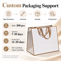 Sacs en papier 150 GSM avec poignées en ruban pour boutiques de vêtements, emballage personnalisé pour vêtements, commandes en gros pour marques de mode