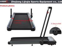 Lijiujia mini 2 en 1, cinta de correr plana, Venta de Mini andador deportivo, uso doméstico, almohadilla plegable para caminar, instalación gratuita, máquina para correr
