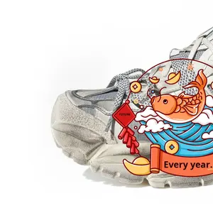 XLG leggero Running scarpe stringate per <span class=keywords><strong>uomo</strong></span> donna spesse Sole invernale con plateau con plateau crescente - Product Image 6