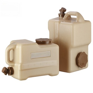 Plastic <b>Water</b> Storage <b>Container</b> With Faucet For Camping Outdoor Use - Product Image 1