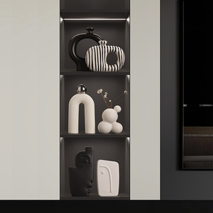Ornements en Céramique Haut de Gamme Art Simple, Décoration Douce Artistique pour Hôtel, Meuble TV, Chambre Témoin de Luxe, Décoration de Bureau Tendance - Product Image 4