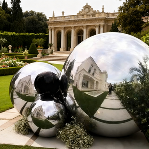 Globo Espejo Gigante Colgante Reflectante y Colorido, Esfera Inflable Personalizada en Forma de Corazón para el Día de San Valentín - Product Image 2