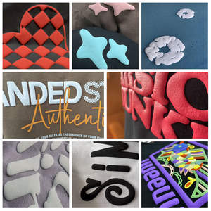 Sudadera con Capucha de Alta Calidad, Hombros Caídos, Personalizada, de Algodón Liso, Tejido de Felpa, Ecológica, para Hombre, con Logotipo en Relieve 3D - Product Image 5