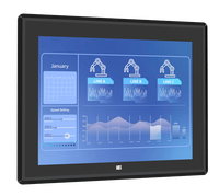 Panel PC industrial pesado sin ventilador IEI de 15 pulgadas con procesador Intel Celeron J6412 8GB memoria LPDDR4x de doble canal _